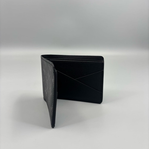 Louis Vuitton Compact Wallet Monogram Eclipse Black Louis Vuitton Compact Wallet Monogram Eclipse Black