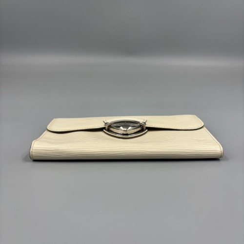 Louis Vuitton Continental Wallet Epi White