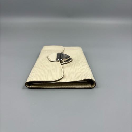 Louis Vuitton Continental Wallet Epi White