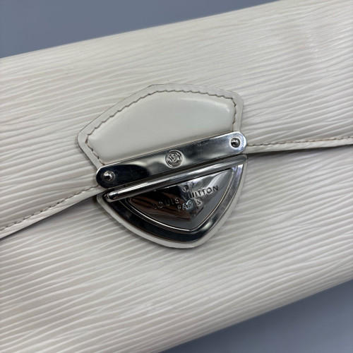 Louis Vuitton Continental Wallet Epi White