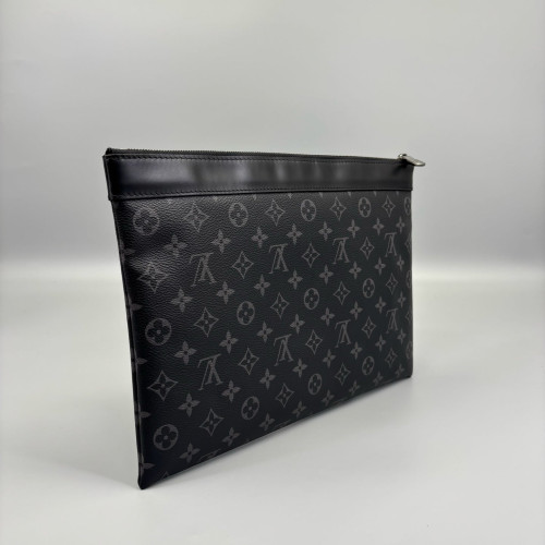 Louis Vuitton Discovery Pochette GM Monogram Eclipse Black Louis Vuitton Discovery Pochette GM Monogram Eclipse Black