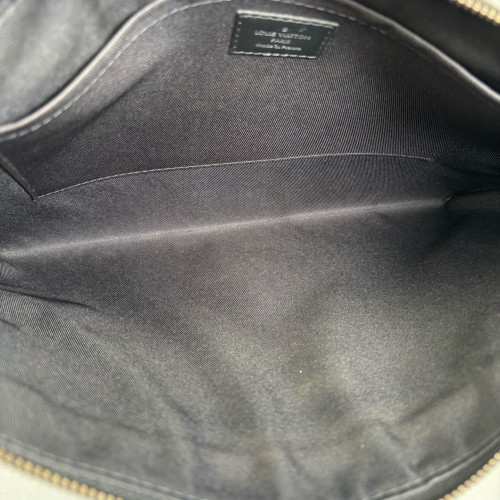Louis Vuitton Discovery Pochette GM Monogram Eclipse Black Louis Vuitton Discovery Pochette GM Monogram Eclipse Black