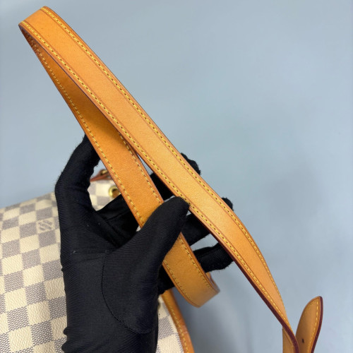 Louis Vuitton Mini Noe Damier Azur White Grey