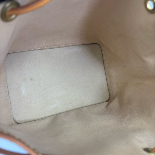 Louis Vuitton Mini Noe Damier Azur White Grey