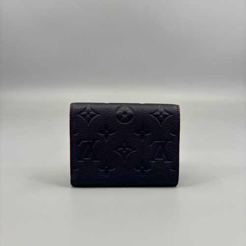 Louis Vuitton Compact Wallet Monogram Empreinte Blue