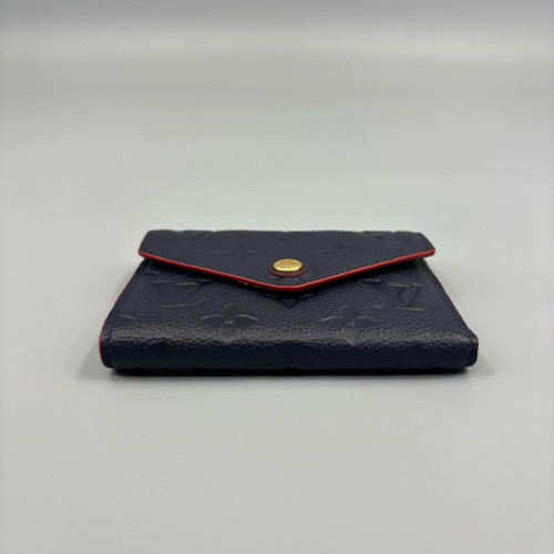 Louis Vuitton Compact Wallet Monogram Empreinte Blue