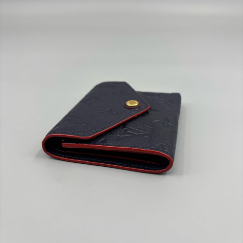 Louis Vuitton Compact Wallet Monogram Empreinte Blue