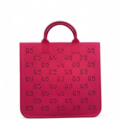 Gucci Tote Bag Rubber Pink