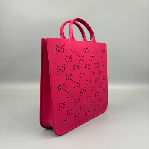 Gucci Tote Bag Rubber Pink