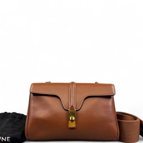 Celine Teen Soft 16 Calfskin Brown Celine Teen Soft 16 Calfskin Brown