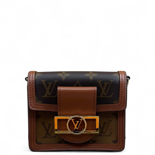 Louis Vuitton Dauphine Pico Reverse Monogram Brown Louis Vuitton Dauphine Pico Reverse Monogram Brown