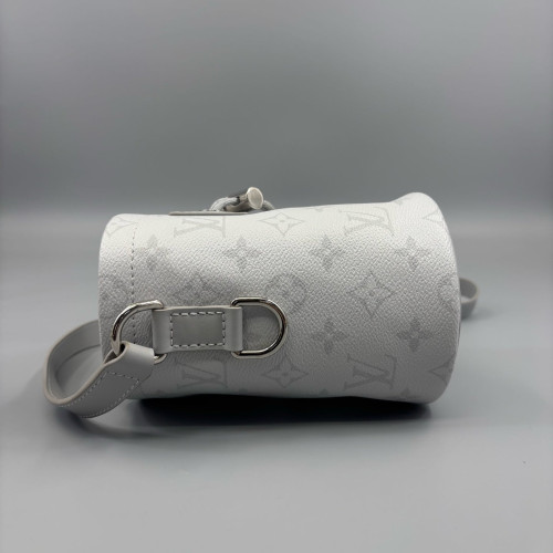 Louis Vuitton Limited Edition Nano Chalk Bucket Bag Monogram Titanium Grey