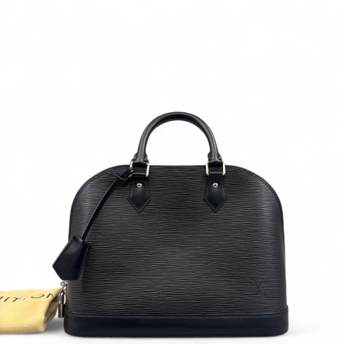 Louis Vuitton Alma PM Epi Black