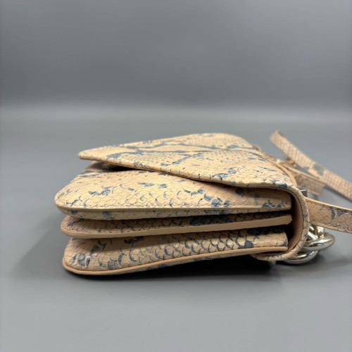 Bottega Veneta Crossbody Bag Python Beige Grey Bottega Veneta Crossbody Bag Python Beige Grey