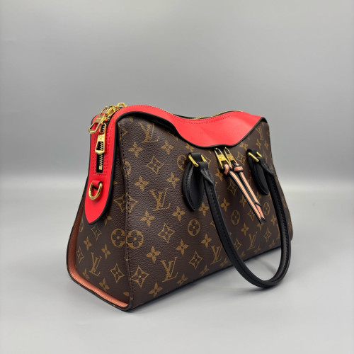 Louis Vuitton Tuileries Monogram Brown Red Black Louis Vuitton Tuileries Monogram Brown Red Black