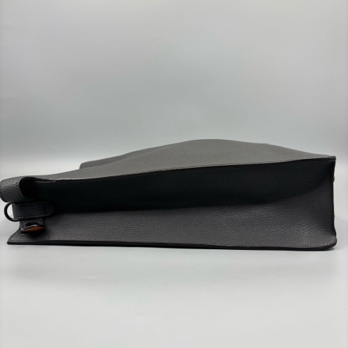 Fendi Peekaboo X-Lite Large Grained Calfskin Dark Grey