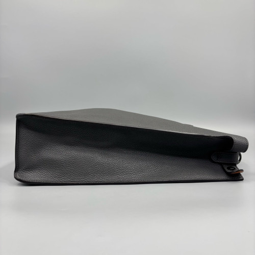 Fendi Peekaboo X-Lite Large Grained Calfskin Dark Grey
