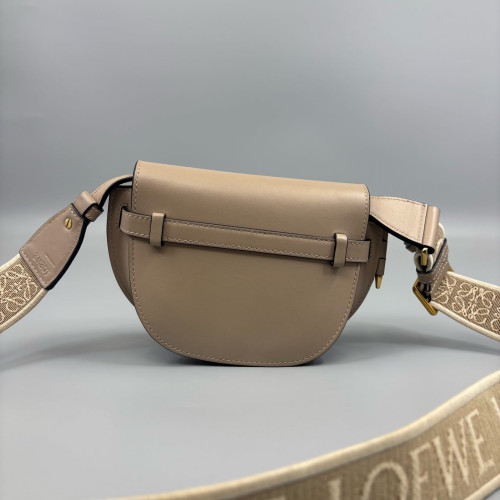 Loewe Mini Gate Calfskin Grey