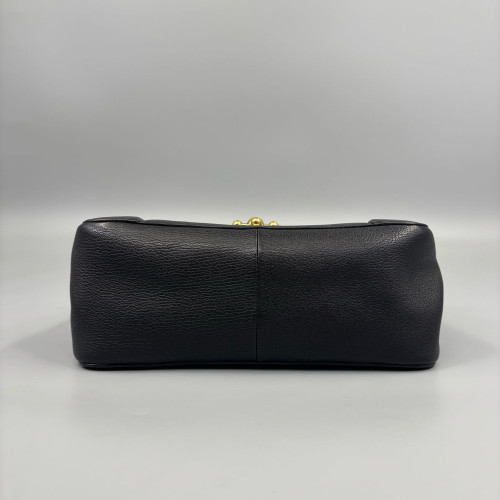 Chloe Medium Elsie Shoulder Bag Calfskin Black Chloe Medium Elsie Shoulder Bag Calfskin Black