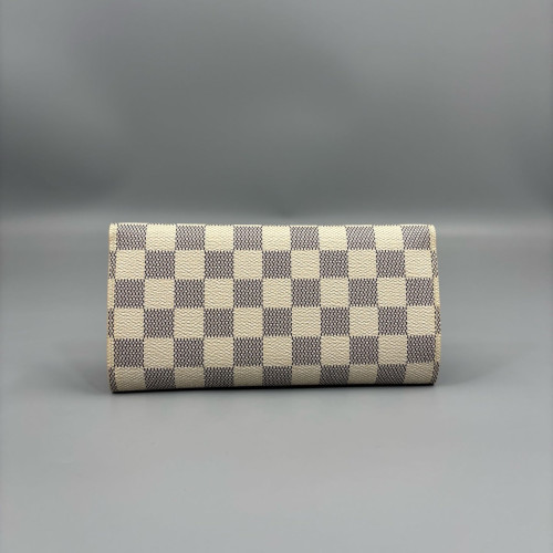 Louis Vuitton Josephine Wallet Damier Azur White