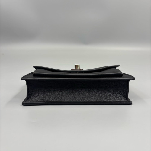 Louis Vuitton Mylockme Chain Pochette Calfskin Black