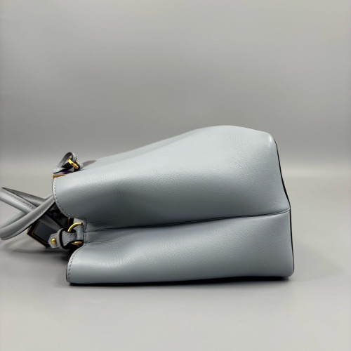 Fendi Petite 2jours Calfskin Light Blue