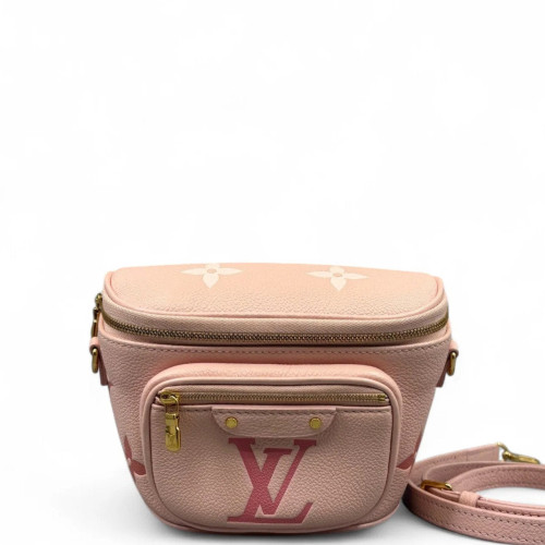 Louis Vuitton Mini Bumbag Monogram Empreinte Giant Pink