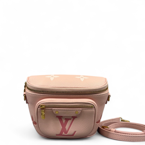 Louis Vuitton Mini Bumbag Monogram Empreinte Giant Pink