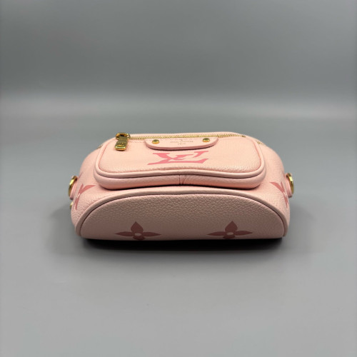 Louis Vuitton Mini Bumbag Monogram Empreinte Giant Pink