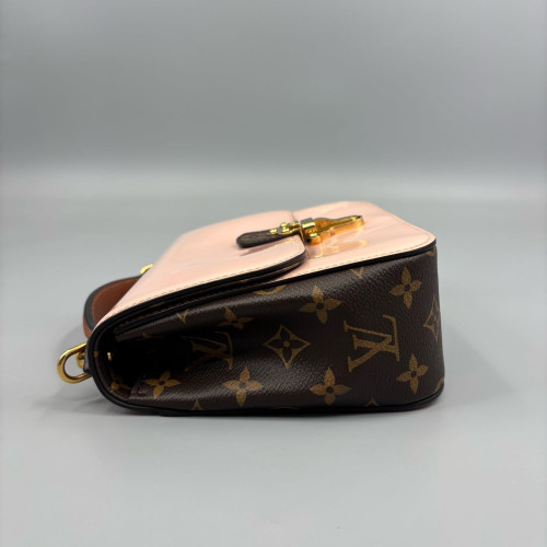 Louis Vuitton Cherrywood BB Vernis Monogram Pink Brown