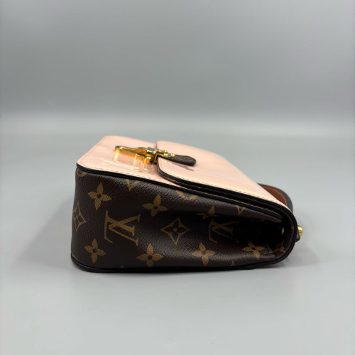 Louis Vuitton Cherrywood BB Vernis Monogram Pink Brown