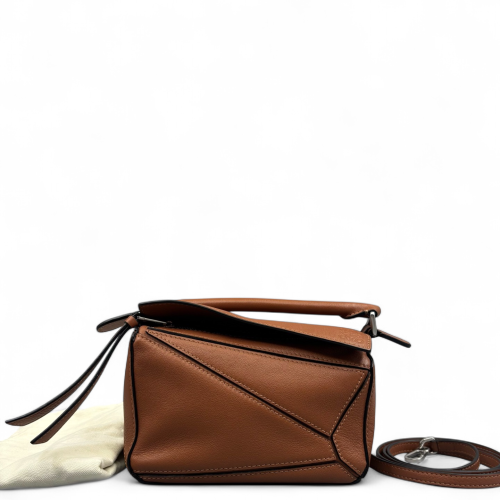 Loewe Mini Puzzle Calfskin Tan Loewe Mini Puzzle Calfskin Tan