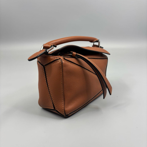 Loewe Mini Puzzle Calfskin Tan Loewe Mini Puzzle Calfskin Tan