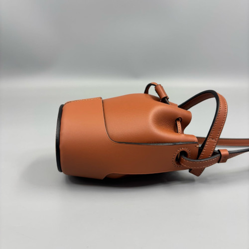 Loewe Nano Balloon Bucket Calfskin Tan