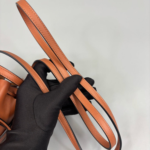 Loewe Nano Balloon Bucket Calfskin Tan