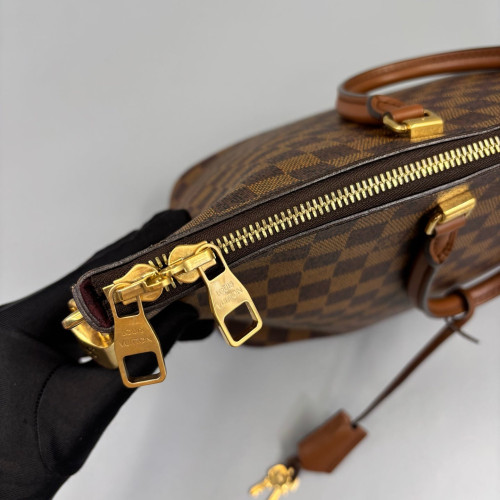Louis Vuitton Belmont Mm Damier Ebene Brown