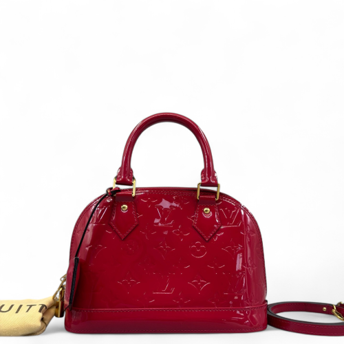 Louis Vuitton Alma BB Vernis Fuchsia