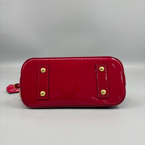 Louis Vuitton Alma BB Vernis Fuchsia