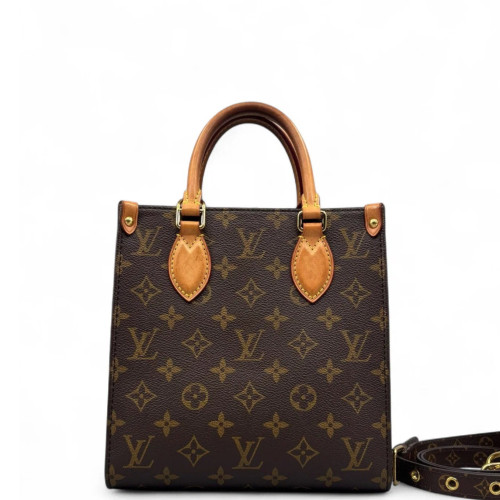 Louis Vuitton Sac Plat Bb Monogram Brown