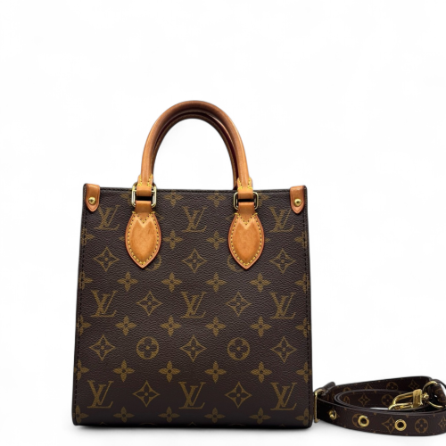 Louis Vuitton Sac Plat Bb Monogram Brown