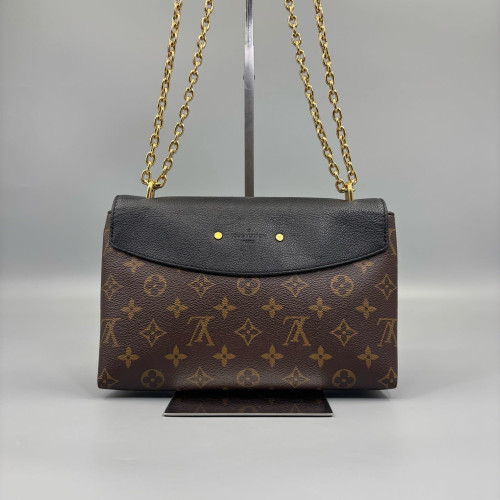 Louis Vuitton Saint Placide Monogram Brown Black Louis Vuitton Saint Placide Monogram Brown Black