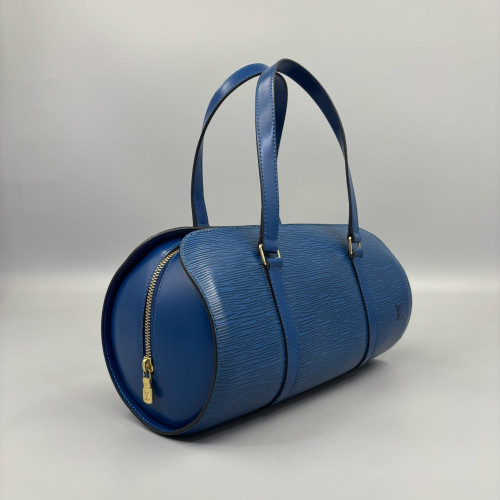 Louis Vuitton Papillon 30 Epi Blue Louis Vuitton Papillon 30 Epi Blue