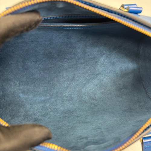 Louis Vuitton Papillon 30 Epi Blue Louis Vuitton Papillon 30 Epi Blue