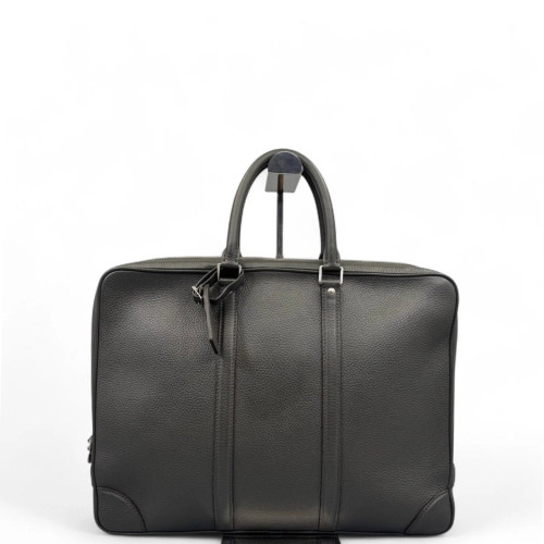 Louis Vuitton Porte Documents Voyage PM Calfskin Grey Louis Vuitton Porte Documents Voyage PM Calfskin Grey