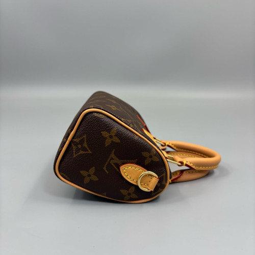 Louis Vuitton Nano Speedy Bandouliere Monogram Brown Louis Vuitton Nano Speedy Bandouliere Monogram Brown