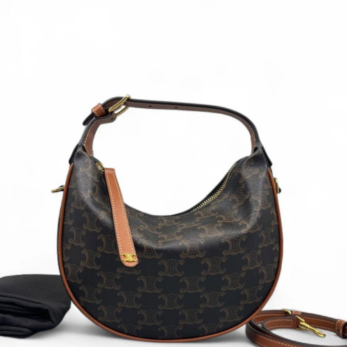 Celine Teen Lulu Triomphe Brown Black