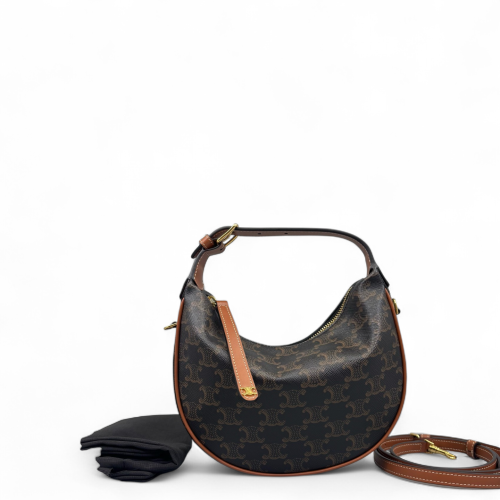 Celine Teen Lulu Triomphe Brown Black