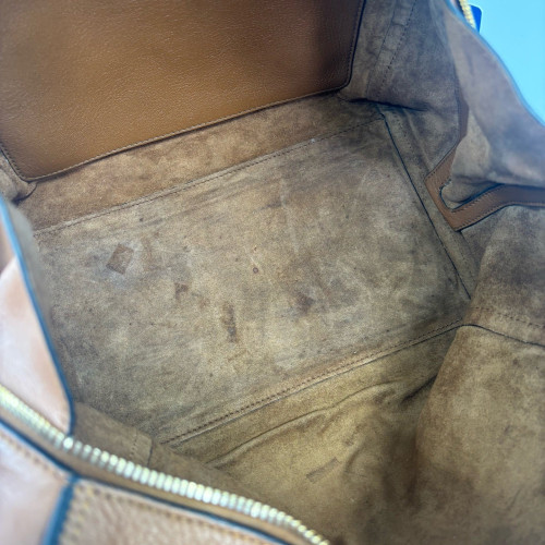 Miu Miu Tote Bag Grained Calfskin Tan