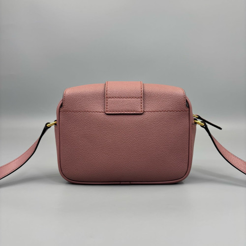 Burberry Crossbody Bag House Check Pink Brown