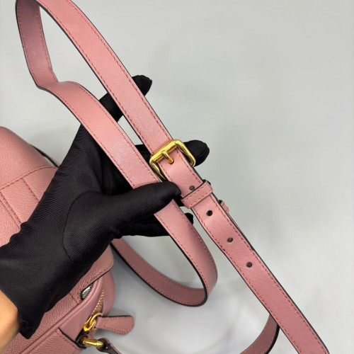 Burberry Crossbody Bag House Check Pink Brown